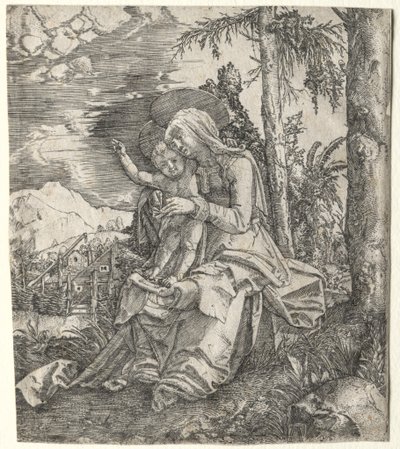 風景の中の聖母 作： Albrecht Altdorfer