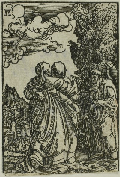 人間の堕落と償還からの訪問 作： Albrecht Altdorfer