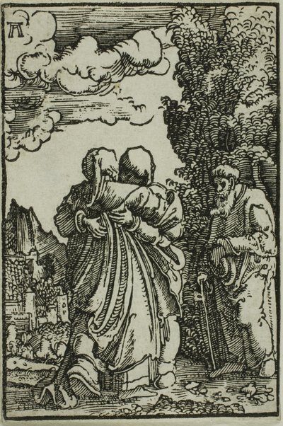 人間の堕落と償還からの訪問 作： Albrecht Altdorfer