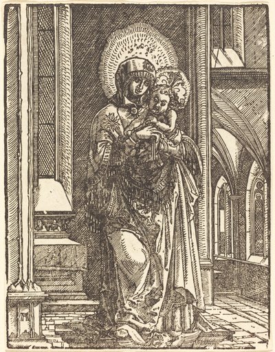 教会の聖母子 作： Albrecht Altdorfer