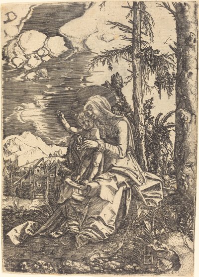 風景の中の聖母 作： Albrecht Altdorfer
