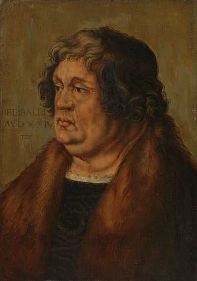 ウィリボルド・ピルクハイマー (1470-1530) 作： Albrecht Dürer (copy after)
