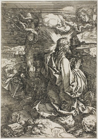 庭の苦しみ 作： Albrecht Dürer