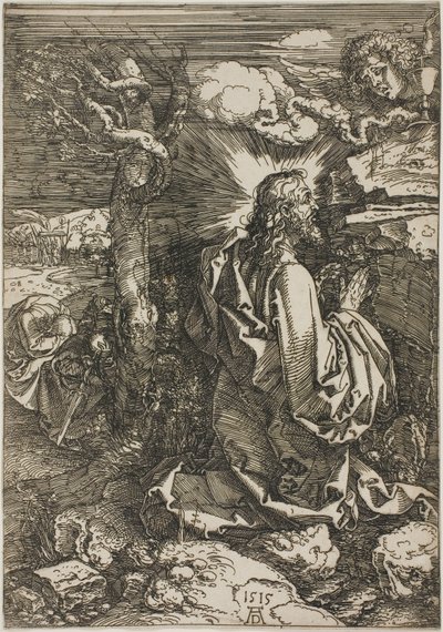 庭の苦しみ 作： Albrecht Dürer