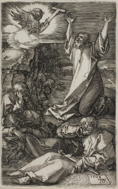 「刻まれた情熱」より「庭の苦しみ」 作： Albrecht Dürer