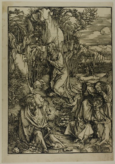 「大いなる受難」より「庭の苦しみ」 作： Albrecht Dürer