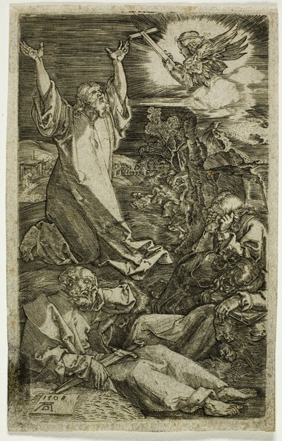 刻まれた情熱より、庭の苦しみ 作： Albrecht Dürer