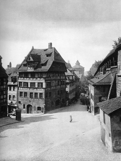 アルブレヒトデューラーズハウス、ニュルンベルク、1936 作： Albrecht Dürer