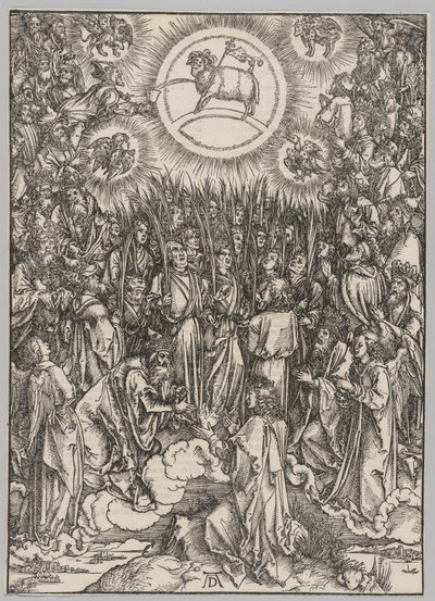 黙示録: 子羊の崇拝—選ばれし者の賛美歌 作： Albrecht Dürer