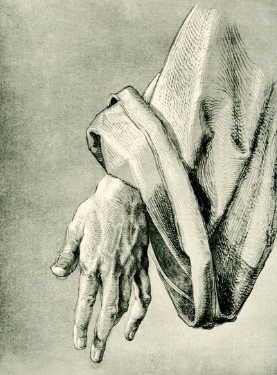 使徒の手 作： Albrecht Dürer