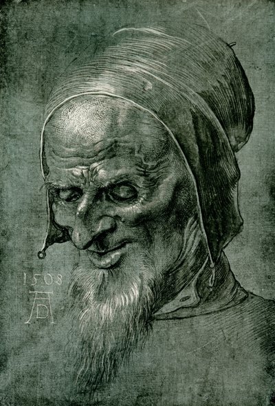 1508年の使徒の頭 作： Albrecht Dürer
