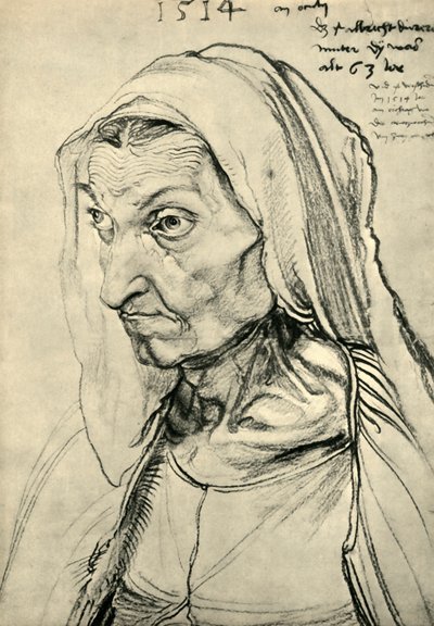 バーバラ・デューラー、1514年、1943年。 作： Albrecht Dürer