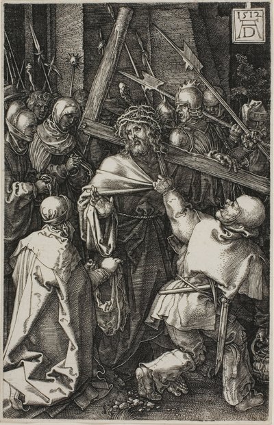 刻印された情熱からの十字架のベアリング 作： Albrecht Dürer