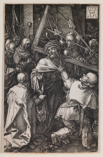 シリーズ「刻まれた情熱」からの十字架のベアリング 作： Albrecht Dürer
