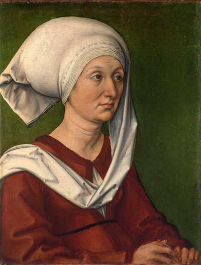 生まれたバーバラ・デューラーの肖像バンプ 作： Albrecht Dürer