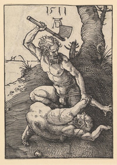 Cain Killing Abel、1511年。 作： Albrecht Dürer