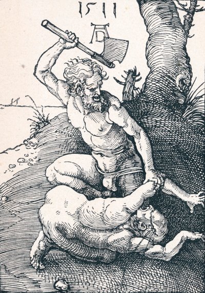 カイン殺害アベル、1511 1906 作： Albrecht Dürer