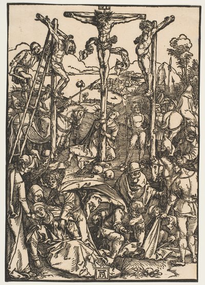 三十字のカルバリー、ca。 1503。 作： Albrecht Dürer