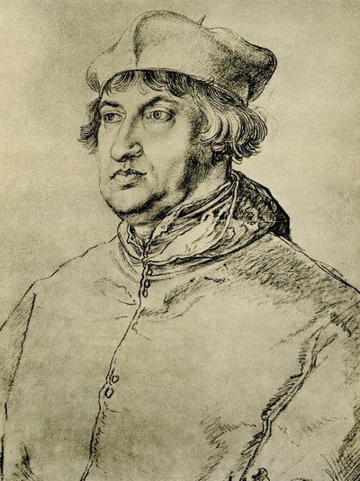ブランデンブルクのアルブレヒト枢機卿 作： Albrecht Dürer
