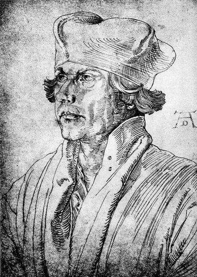 ラングフォンウェレンブルク枢機卿、1522年、1936年 作： Albrecht Dürer