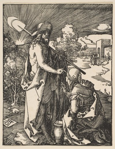 小さな情熱、ca。からメアリーマグダーレンに登場するキリスト1510。 作： Albrecht Dürer