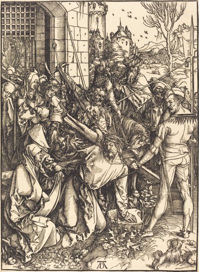 十字架を背負うキリスト 作： Albrecht Dürer
