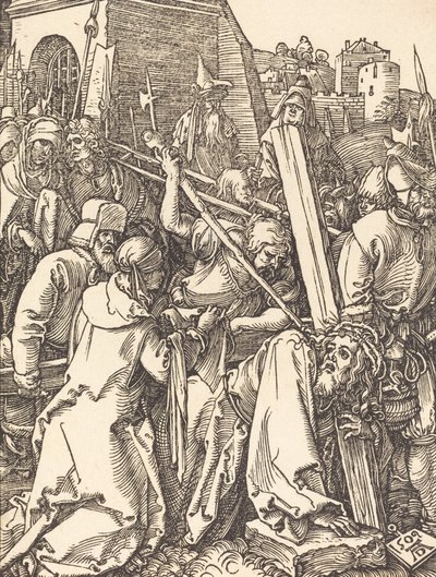 十字架を背負ったキリスト、1509年。 作： Albrecht Dürer