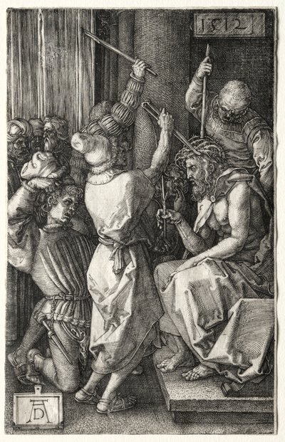 いばらの冠をかぶったキリスト 作： Albrecht Dürer