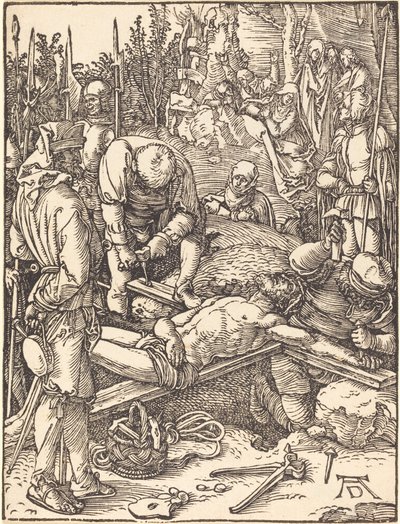 十字架につけられたキリスト 作： Albrecht Dürer