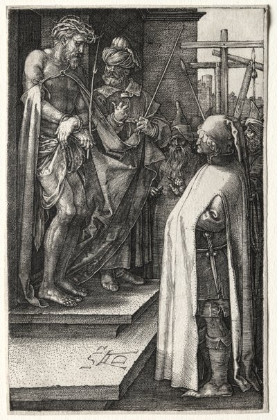 人々に示されたキリスト 作： Albrecht Dürer