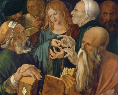 医師の中のキリスト、1506 作： Albrecht Dürer
