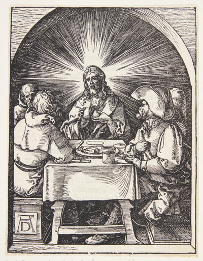 エマオのキリスト 作： Albrecht Dürer