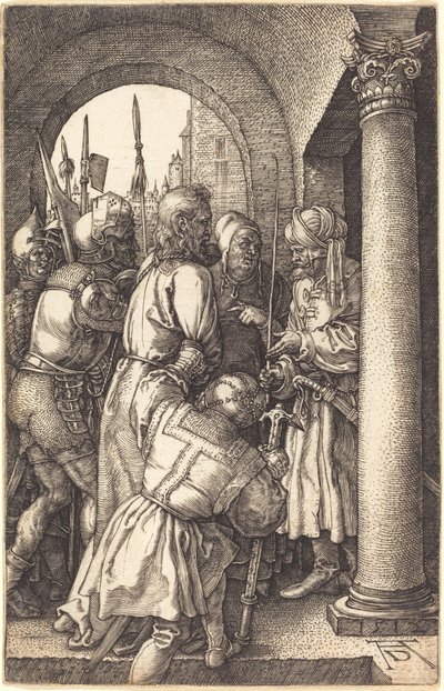 ピラトの前のキリスト 作： Albrecht Dürer