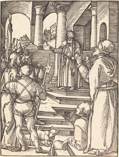 ピラトの前のキリスト 作： Albrecht Dürer