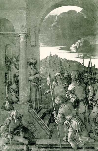 ピラトの前のキリスト 作： Albrecht Dürer