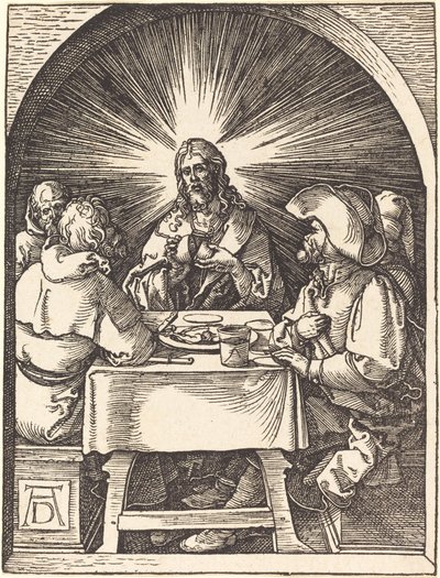 エマオのキリスト 作： Albrecht Dürer