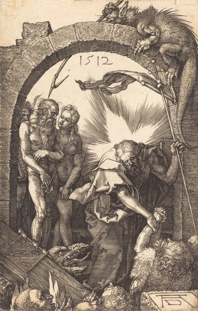 リンボのキリスト、1512年。 作： Albrecht Dürer