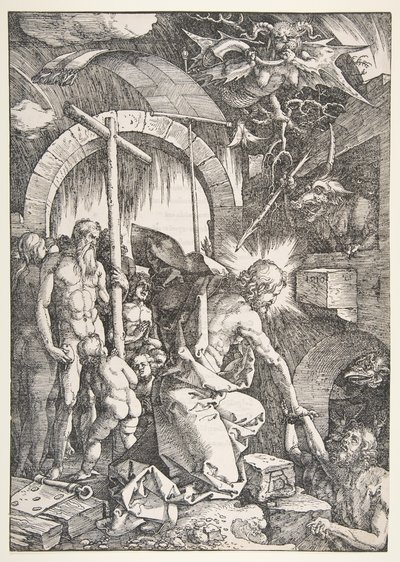 リンボのキリスト、大情熱、版1511.nd 作： Albrecht Dürer