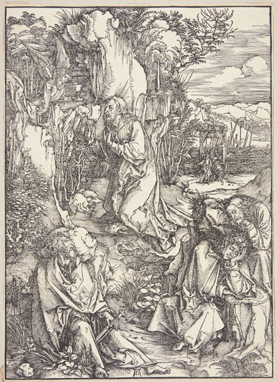 オリーブ山のキリスト 作： Albrecht Dürer