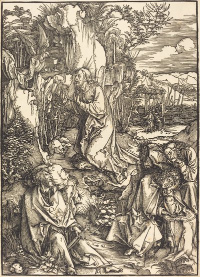 オリーブ山のキリスト 作： Albrecht Dürer