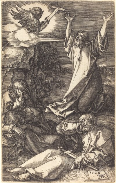 オリーブ山のキリスト 作： Albrecht Dürer