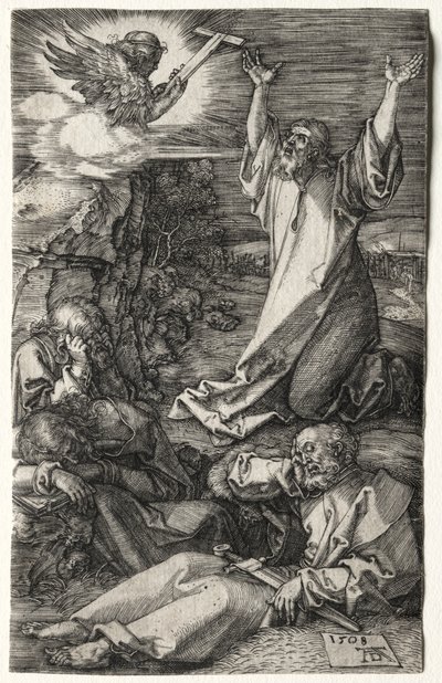 オリーブ山のキリスト 作： Albrecht Dürer