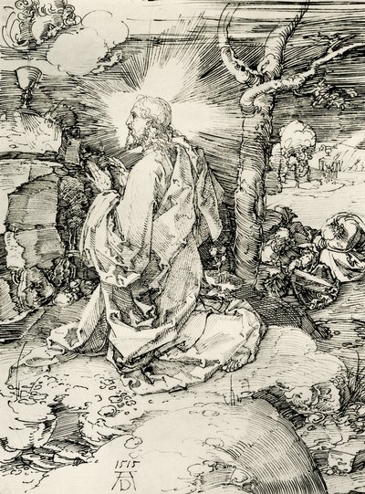 オリーブ山のキリスト 作： Albrecht Dürer
