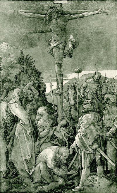 十字架上のキリスト 作： Albrecht Dürer