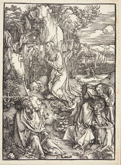 オリーブ山上のキリスト 作： Albrecht Dürer