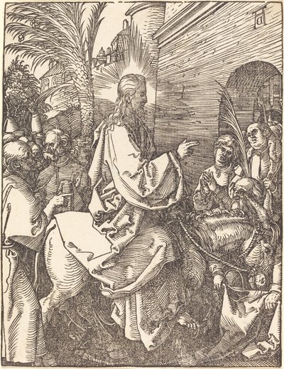 キリストのエルサレム入城 作： Albrecht Dürer