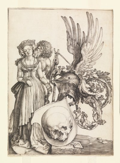 ヴァニタスの紋章 作： Albrecht Dürer