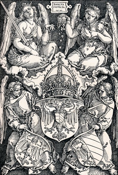 ニュルンベルク市の紋章、1521年1906年。 作： Albrecht Dürer