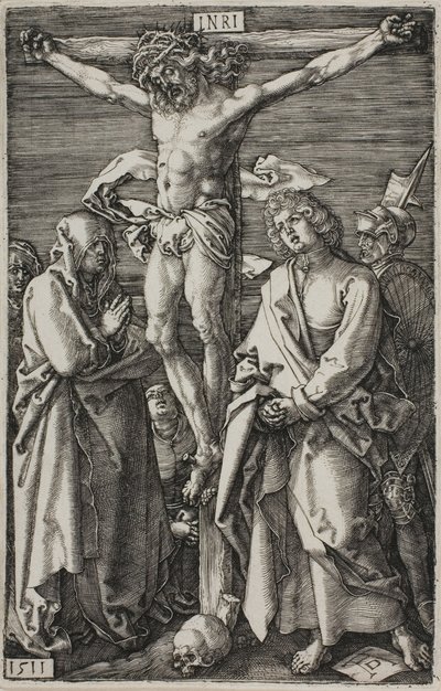 磔刑、『刻まれた受難』より 作： Albrecht Dürer