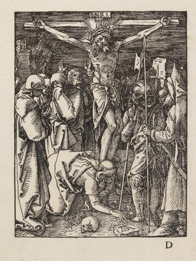 シリーズ「The Small Passion」の磔刑、1509～1511年頃。 作： Albrecht Dürer